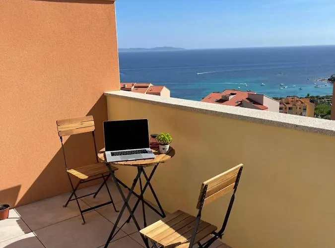 Vue Sanguinaires Avec Terrasse Apartmán Ajaccio (Corsica)