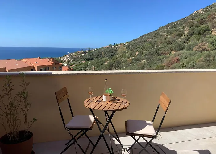 Vue Sanguinaires Avec Terrasse 아작시오
