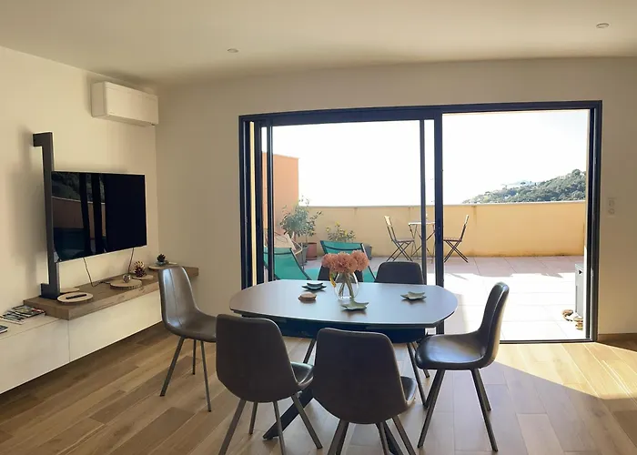 아파트 Vue Sanguinaires Avec Terrasse *